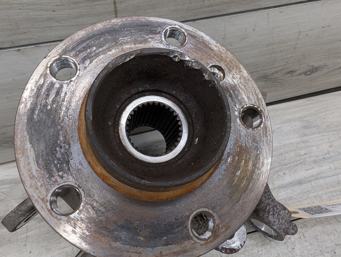 2011-2016 BMW 535i F10 Rear Right Passenger Spindle Knuckle w/ Bearing 6793770