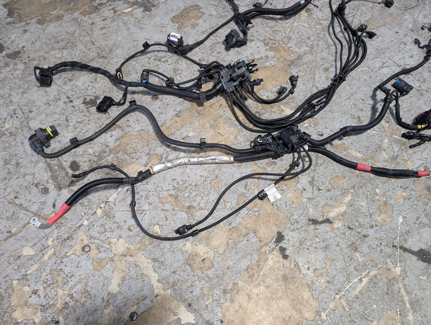 2017-2023 BMW G30 530i B46B20O0 Engine Motor Transmission Wiring Wire Harness SET 8642929