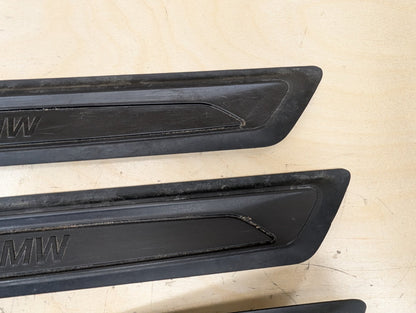 2012-2018 BMW 320i F30 Front Rear Left Right Scuff Plate Door Sill SET 7263315