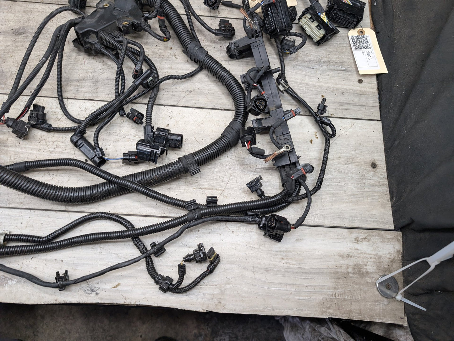 2014 - 2018 BMW X5 F15 Engine Motor Wiring Wire Harness 8654740 N63B44O1