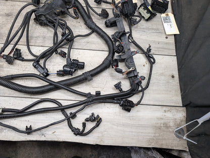 2014 - 2018 BMW X5 F15 Engine Motor Wiring Wire Harness 8654740 N63B44O1