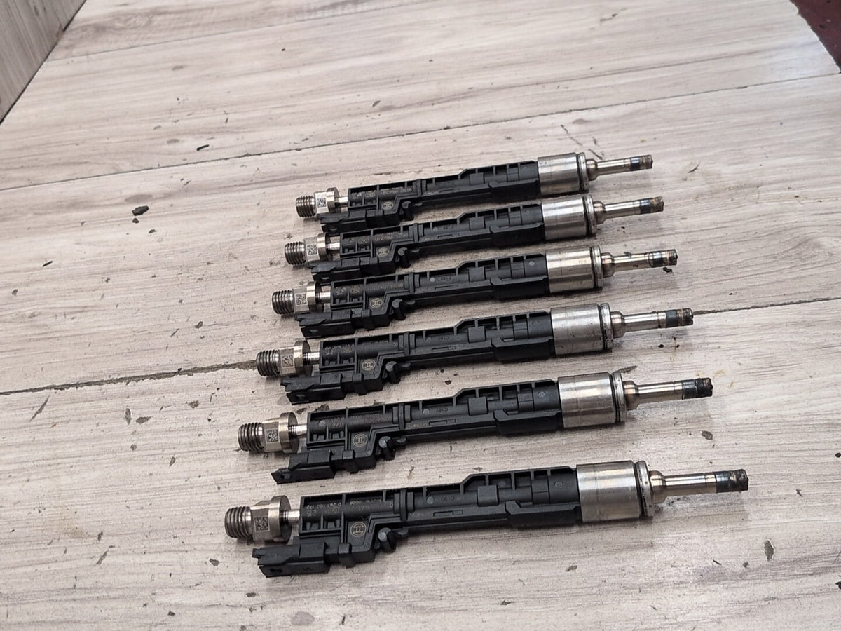 2012-2018 BMW F30 335i N55B30M0 Engine Motor Injector SET 7639994