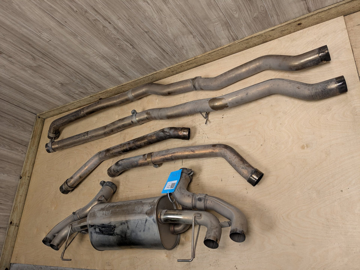NOTE Armytrix Valved Exhaust 17-23 BMW M550i G30 Rear Muffler BMG35-QS38C