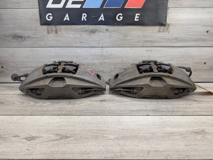 16-22 OEM BMW G11 G12 745eX 750i 750iX Front Left Driver Side Brake Caliper Gray