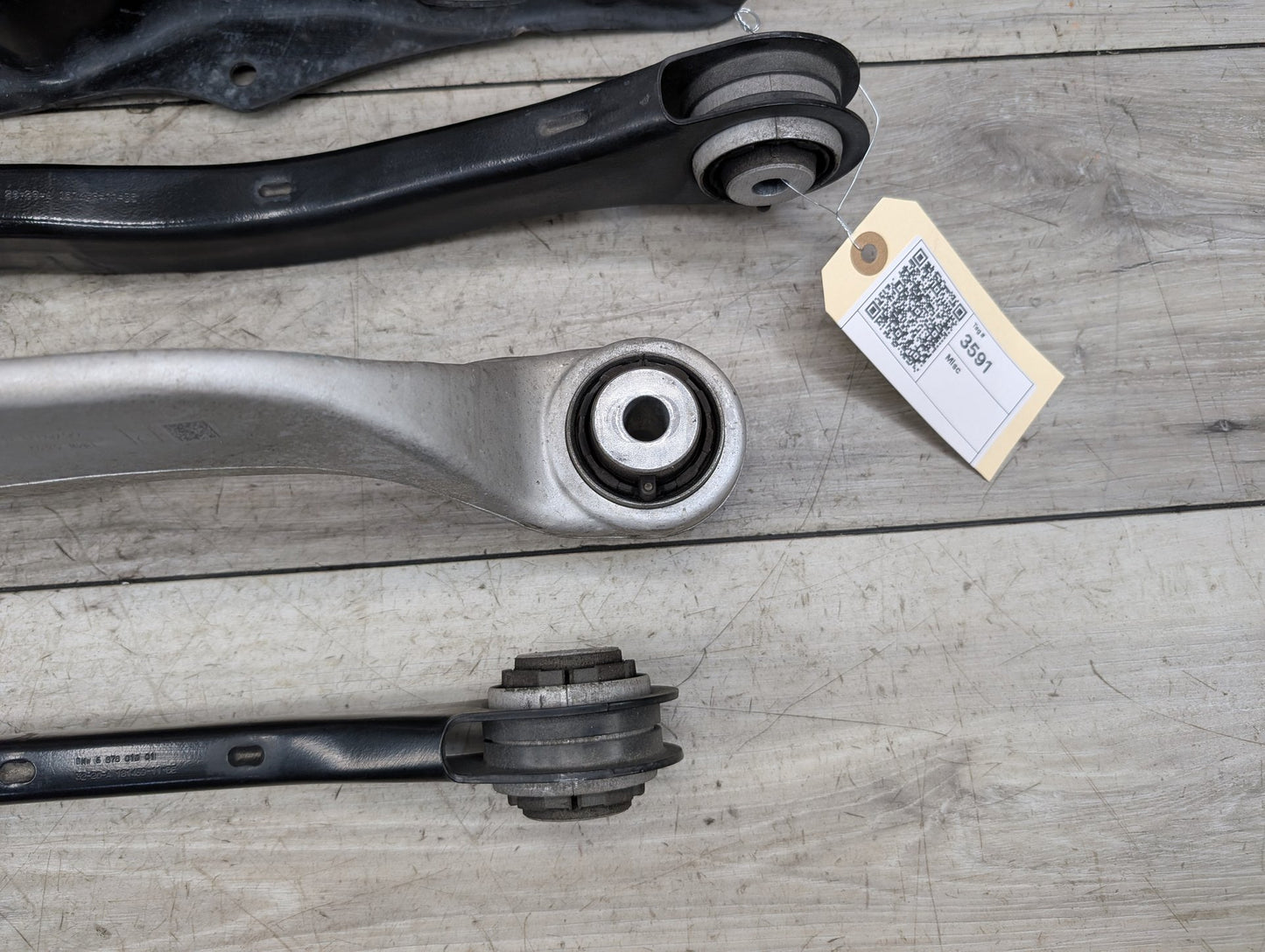 19-25 OEM BMW G05 G06 G07 X5 X7 Rear Left Driver Control Arm Wishbone SET