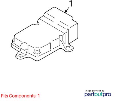 PRE-LCI OEM BMW F90 F97 G01 G12 G30 SRS ICM Control Module Unit