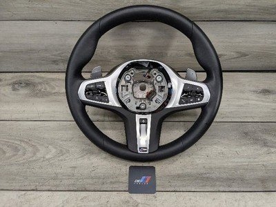 OEM BMW F44 G20 G22 G23 G26 G42 Leather Steering Wheel M SPORT Shifters HEATED