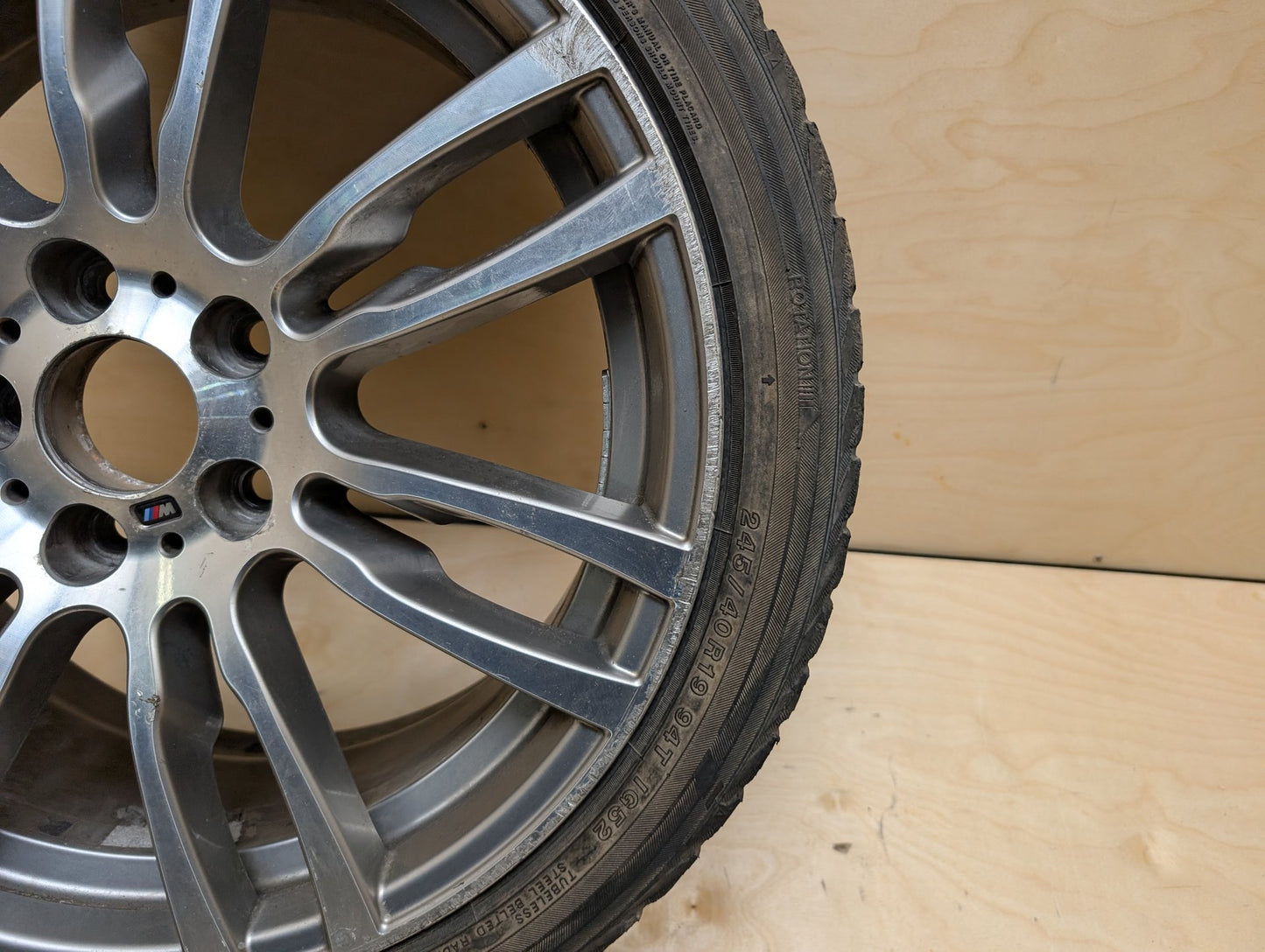 OEM BMW F30 F32 F33 F36 335 FRONT Rim Wheel 19x8.5 ET47 M Star-Spoke Style 403