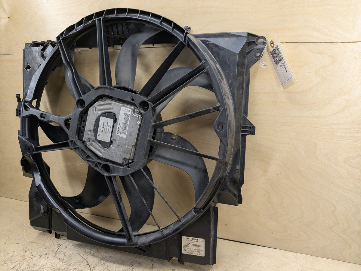 07-13 OEM BMW E82 E90 E92 335 Engine N54 N55 Radiator Cooling Auxiliary Fan 600W