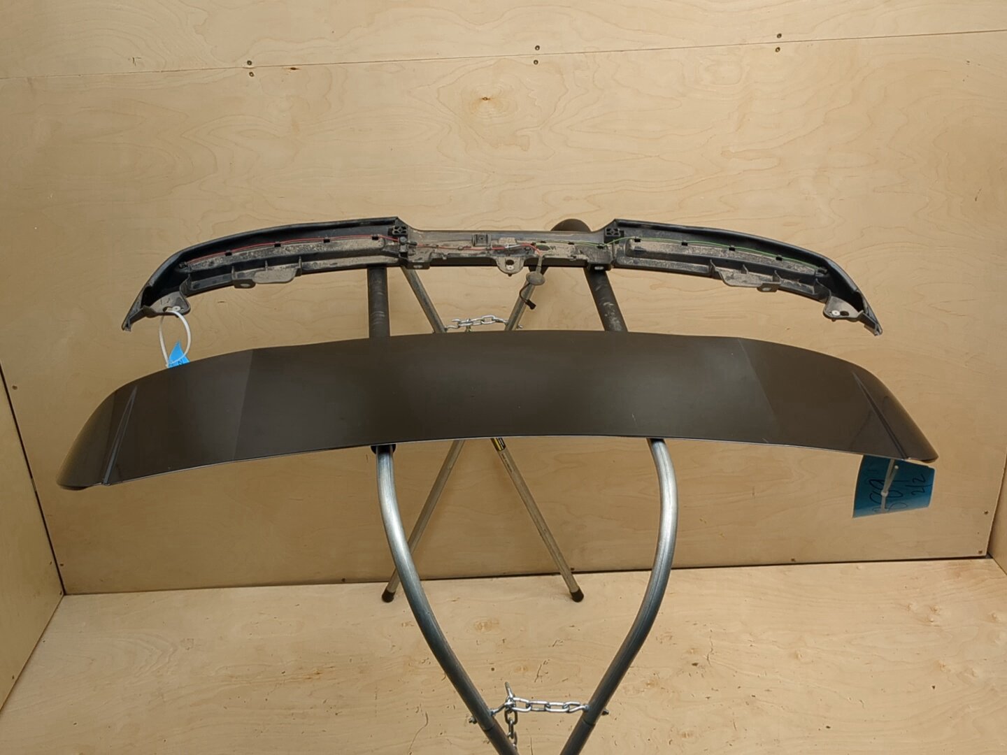 OEM BMW G01 X3 Rear Tailgate Liftagte Trunk Roof Upper Wing Spoiler Black