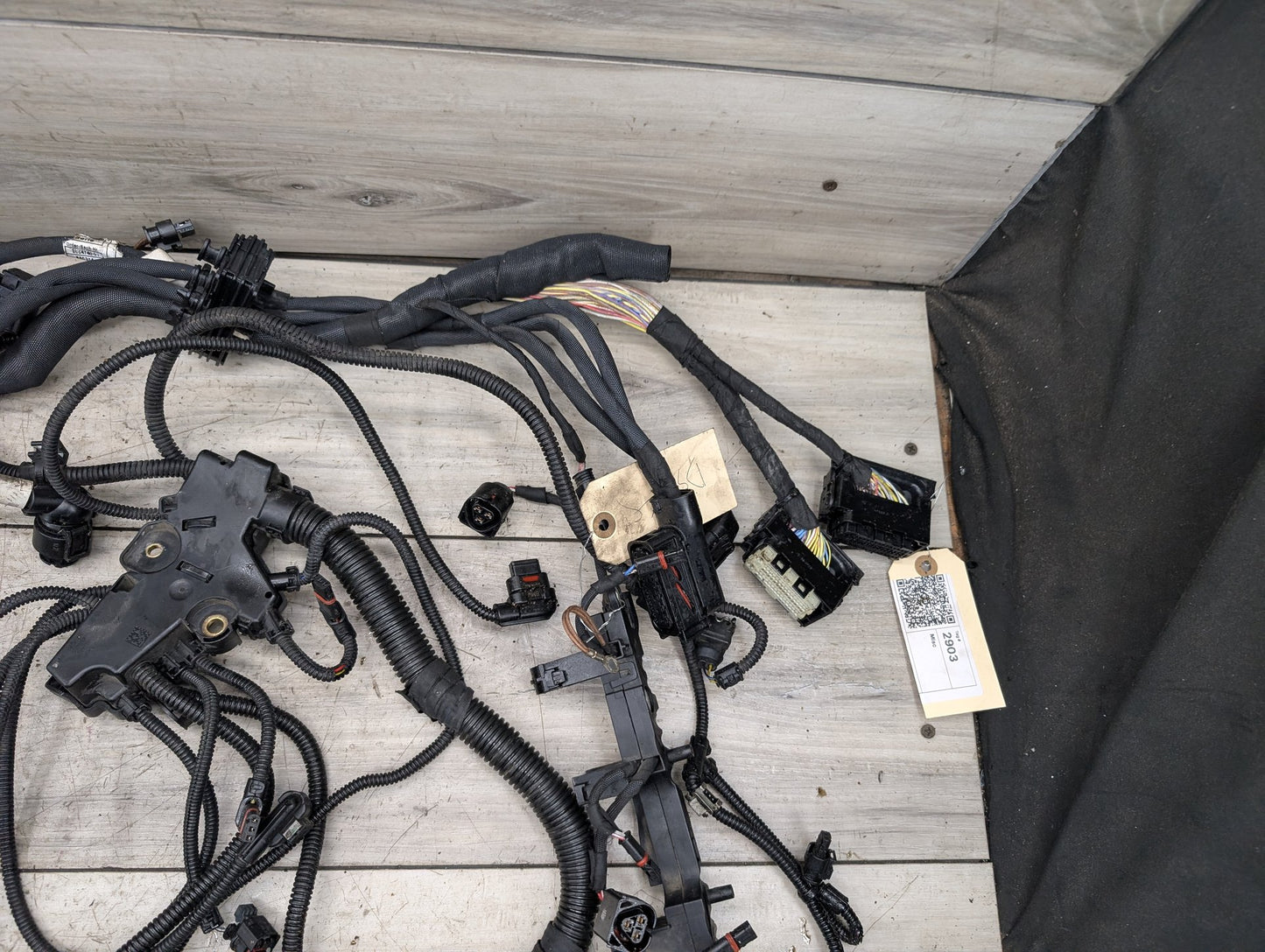 2014 - 2018 BMW X5 F15 Engine Motor Wiring Wire Harness 8654740 N63B44O1