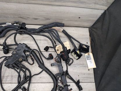 2014 - 2018 BMW X5 F15 Engine Motor Wiring Wire Harness 8654740 N63B44O1