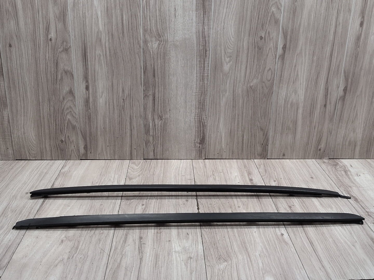 2015-2019 BMW X6 F86 Front Left Right Side Windshield Drip Trim Molding SET 7462217 OEM