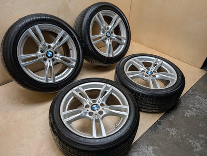 BMW OEM F30 F32 F33 Wheel Rim SET 7845881 Style 400M 18x8 18x8.5