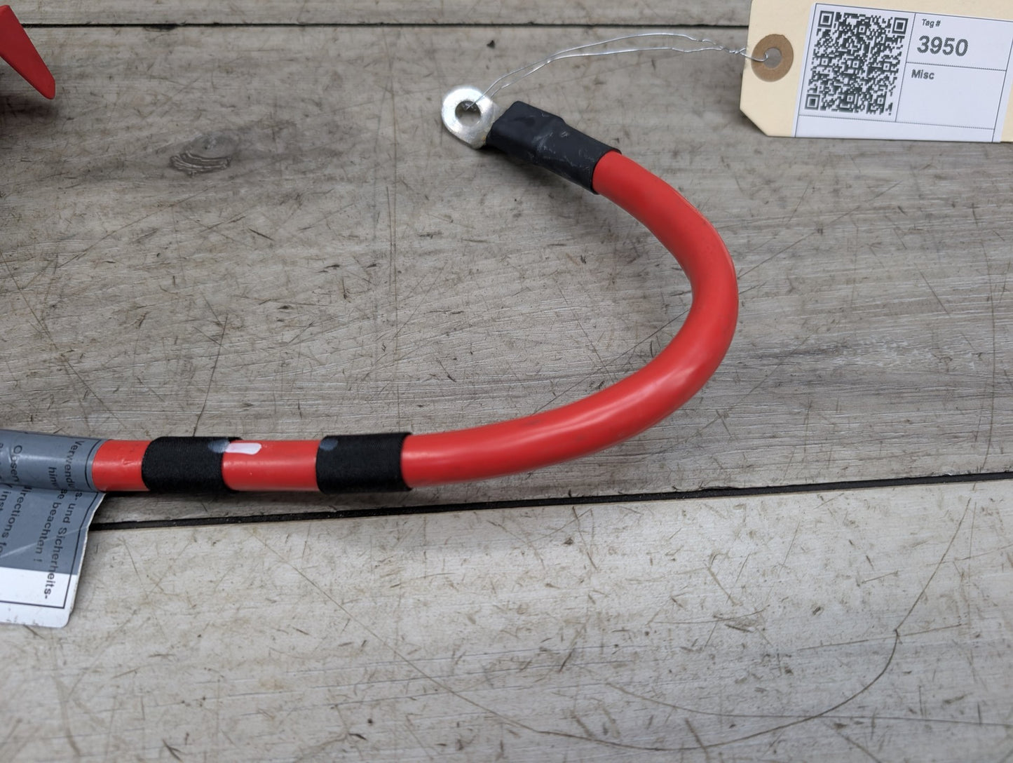 20-24 OEM BMW G20 G22 G23 G26 Positive + Battery Cable Terminal Harness Red