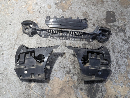 2011-2016 BMW 535i F10 Rear Left Right Center Bumper Support Brackets SET 7204017