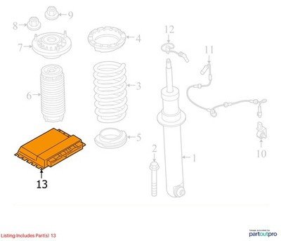 OEM BMW F90 M5 G01 G02 G05 G07 G20 G29 Adaptive Suspension VDP Control Module