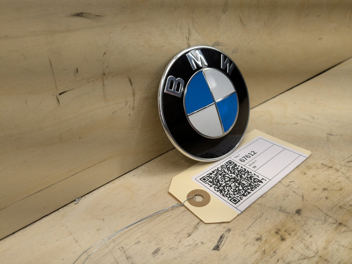 OEM BMW E82 E92 F02 F10 F22 F30 F44 F82 Rear Trunk Lid Round Emblem Logo 82MM