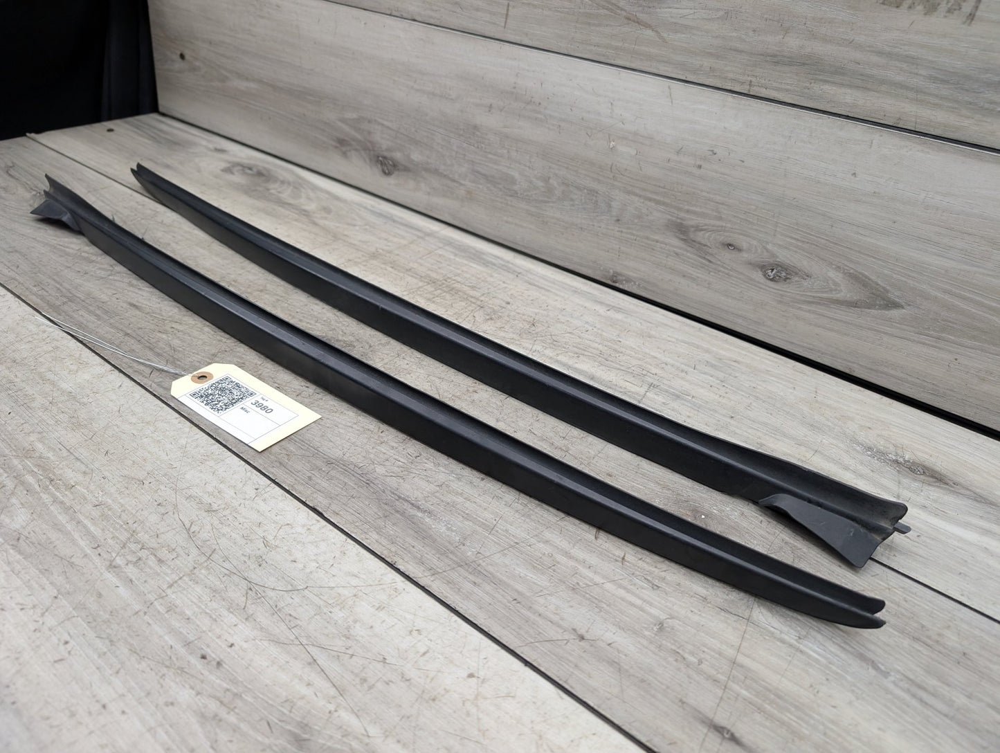 2019 - 2026 BMW 330i G20 Front Left Right Side Windshield Drip Trim Molding SET 7427874 B46B20O1