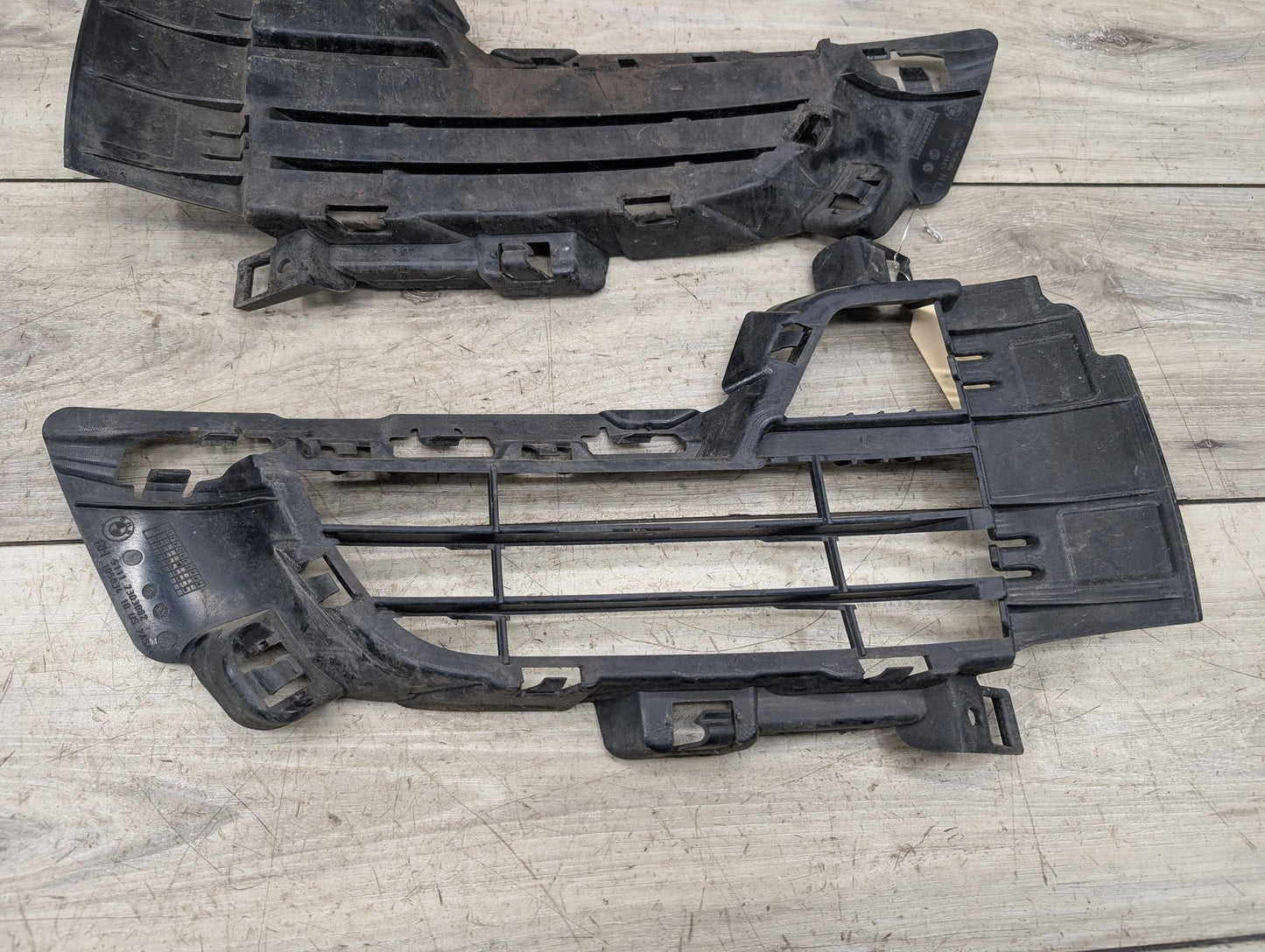 2014 - 2018 BMW X5 F15 Front Left Right Center Bumper Cover Grilles SET 7307993 N63B
