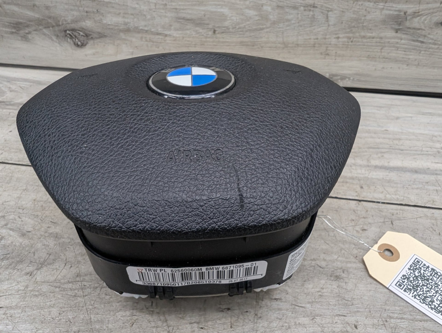 OEM BMW F22 F30 F32 F33 F36 328 330 428 430 Steering Wheel Airbag Air Bag Black