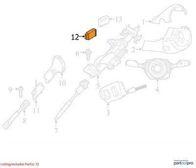 14-19 OEM BMW F15 F16 F85 F86 X5 X6 Power Steering Column Control Module