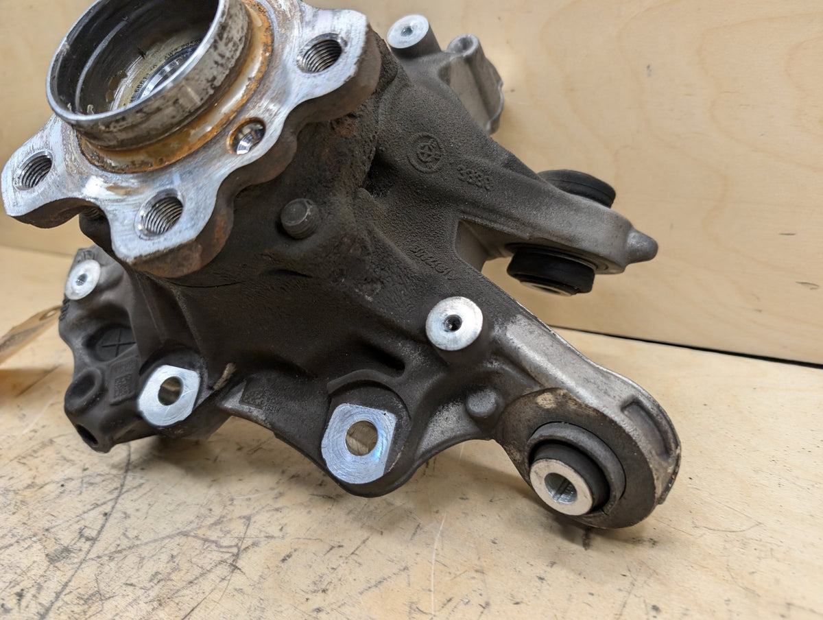 2019-2026 BMW M340i G20 Rear Left Driver Spindle Knuckle w/ Bearing 6898481 OEM
