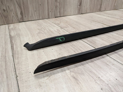 2010-2016 Audi S4 B8 Front Left Right Side Windshield Drip Trim Molding SET OEM