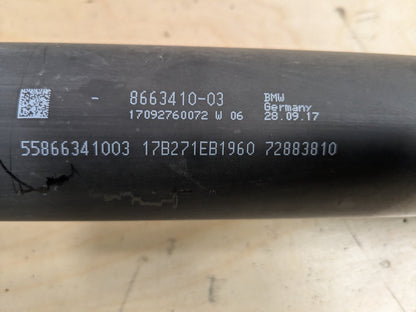 18-20 OEM BMW G30 M550 AWD Rear Drive Shaft Driveshaft Propeller