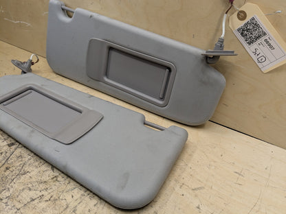 2007-2013 BMW 335i E92 Front Left Right Sun Visor SET 6957369 OEM