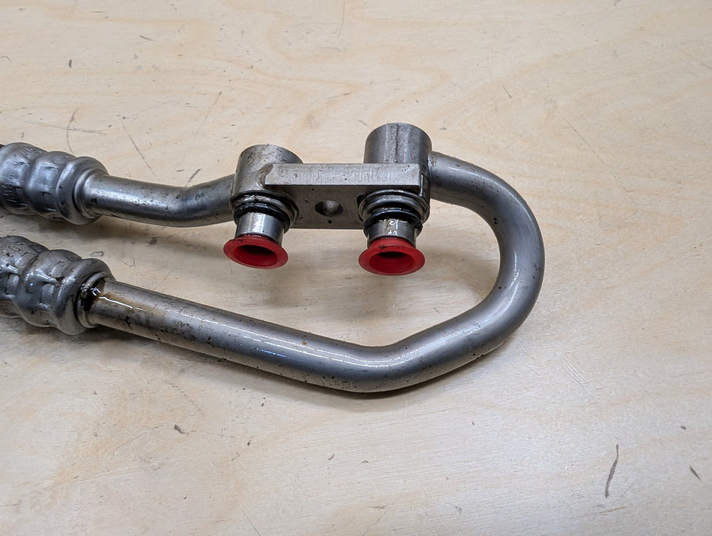 07-15 OEM BMW E84 X1 E90 E92 E93 335 Engine N54 N55 Oil Cooler Lines PAIR