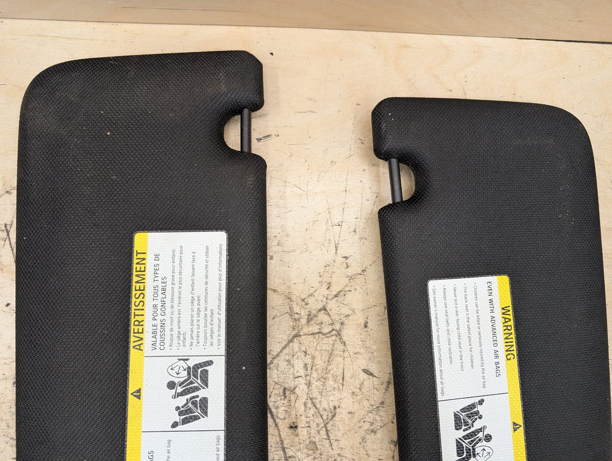 2016-2019 BMW 740i G12 Front Left Right Sun Visor SET 8062819 OEM