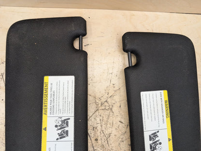 2016-2019 BMW 740i G12 Front Left Right Sun Visor SET 8062819 OEM