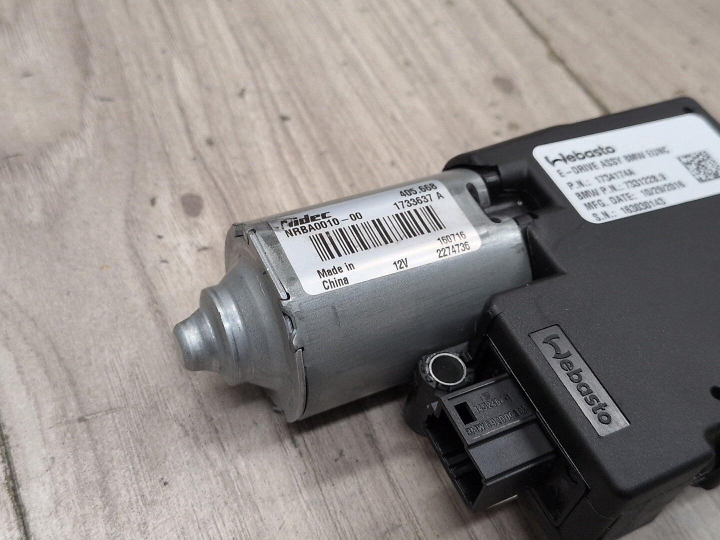 OEM BMW F15 F16 F85 F86 X5 X6 X5M X6M Panoramic Sunroof Drive Motor Actuator