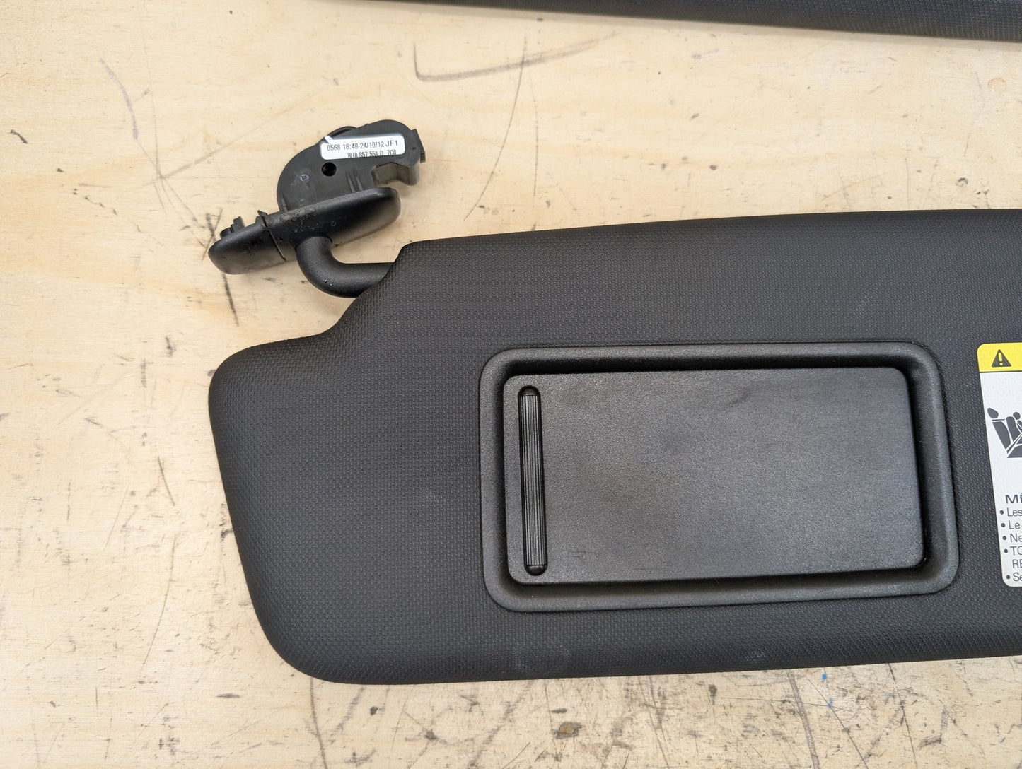 2011-2017 Audi RS5 8T Front Left Right Sun Visor SET 8K0857552
