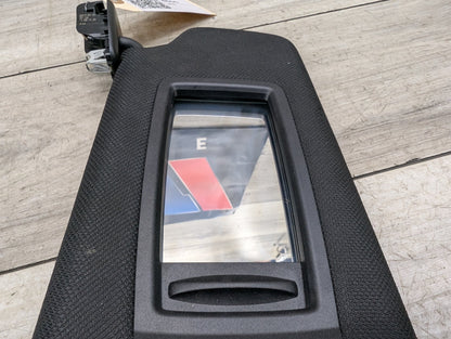 17-20 OEM BMW F90 G30 530 540 M550 M5 Interior Right Passenger Sun Visor Black