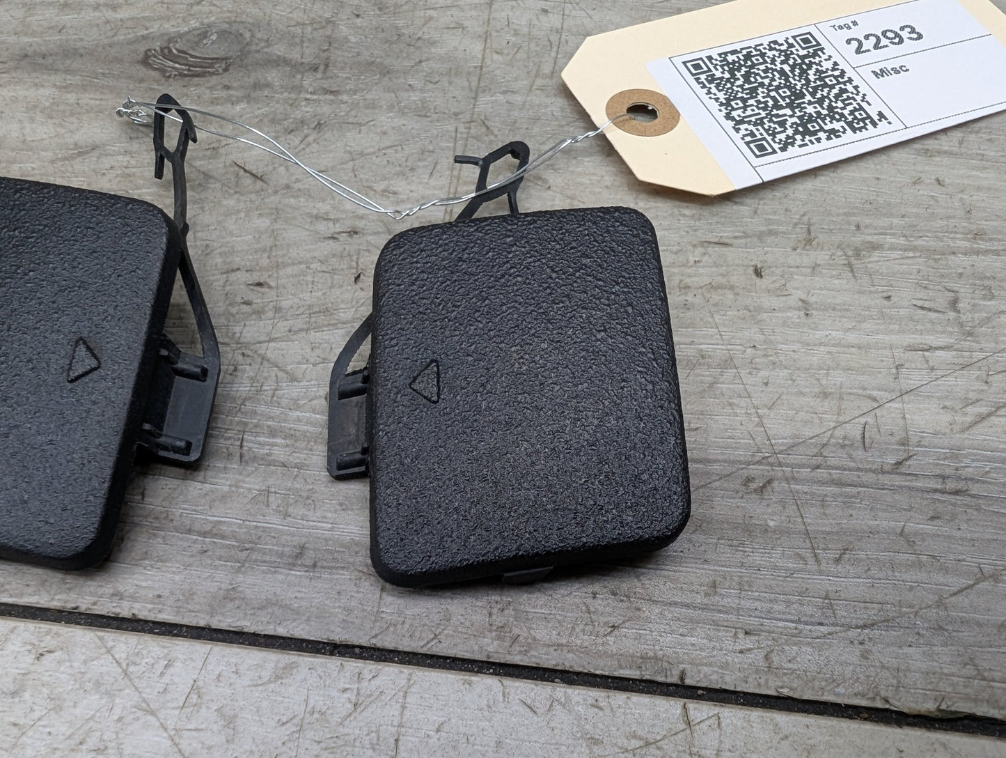2007 - 2013 BMW X5 E70 Front Bumper Tow Hook Insert Cover 7158447 N62B48B