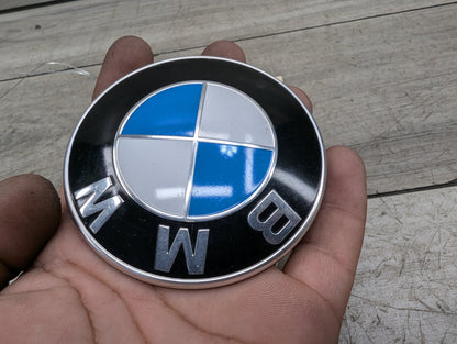 OEM BMW E82 E92 F02 F10 F22 F30 F44 F82 Rear Trunk Lid Round Emblem Logo 82MM