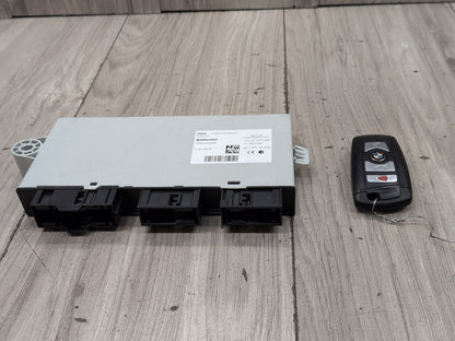2011 - 2016 BMW 535i F10 CAS Comfort Car Access System Module w/ Key 9318365 N55B30A