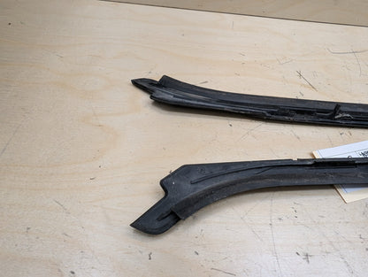 2012-2018 BMW 320i F30 Front Left Right Side Windshield Drip Trim Molding SET 7258187