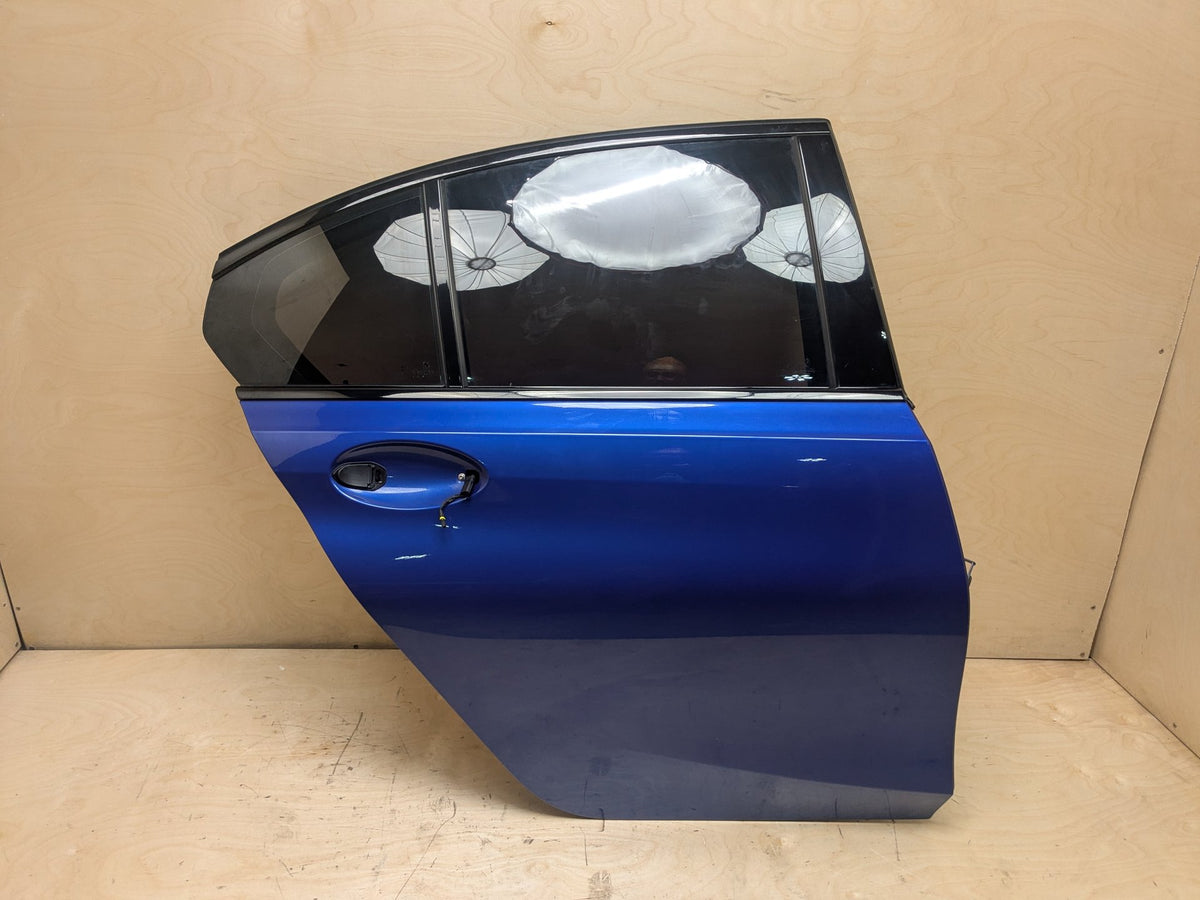 2019-2026 BMW 330 M340i G20 Rear Right Passenger Door Shell Panel Blue C31