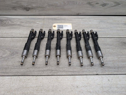 19-24 OEM BMW G12 G30 M550 750 Engine N63R High Pressure Fuel Injector Set
