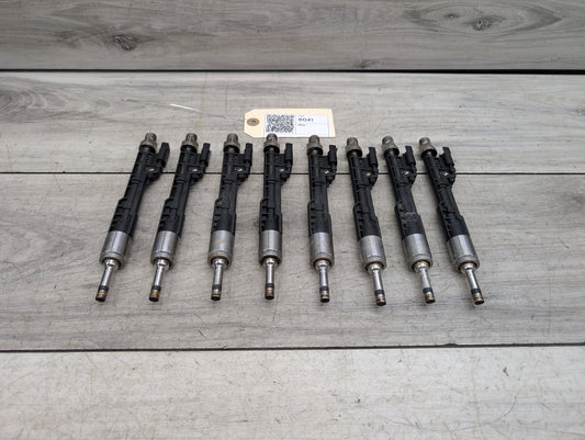 19-24 OEM BMW G12 G30 M550 750 Engine N63R High Pressure Fuel Injector SET