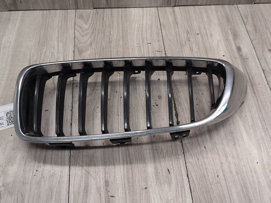 OEM BMW F32 F33 F36 430 435 Front Left Right Upper Bumper Kidney Grilles PAIR