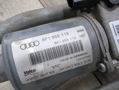 2008 - 2017 Audi S5 8T Front Windshield Wiper Motor 8F1955119