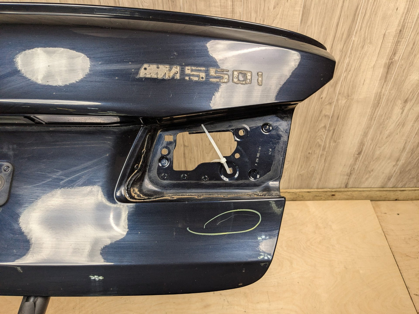 17-23 OEM BMW F90 G30 530 540 M550 M5 Rear Trunk Lid Panel Deck Shell