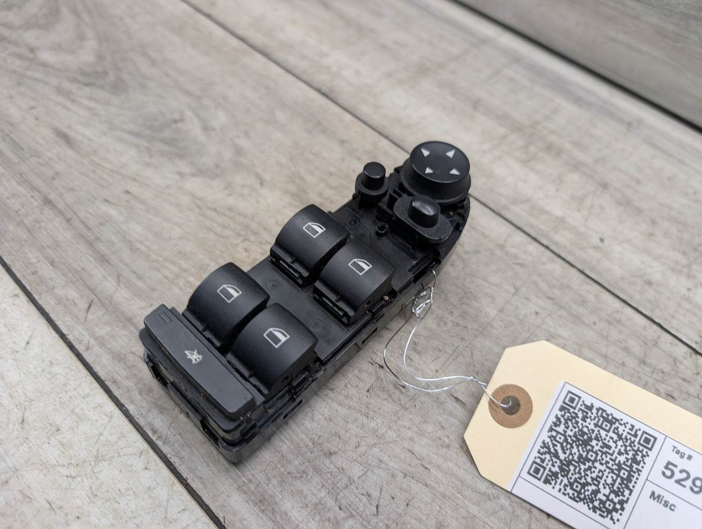 07-13 OEM BMW E70 E71 X5 X6 Front Driver Master Window Glass Lifter Switch