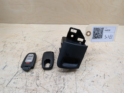08-17 OEM Audi A4 A5 Q5 RS5 S4 S5 AQ5 Ignition Switch Module w/ Key
