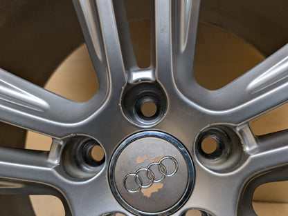 15-18 OEM Audi Q3 Wheel Rim 19x8.5 ET36 Alloy Double Spoke 8U0601025AD
