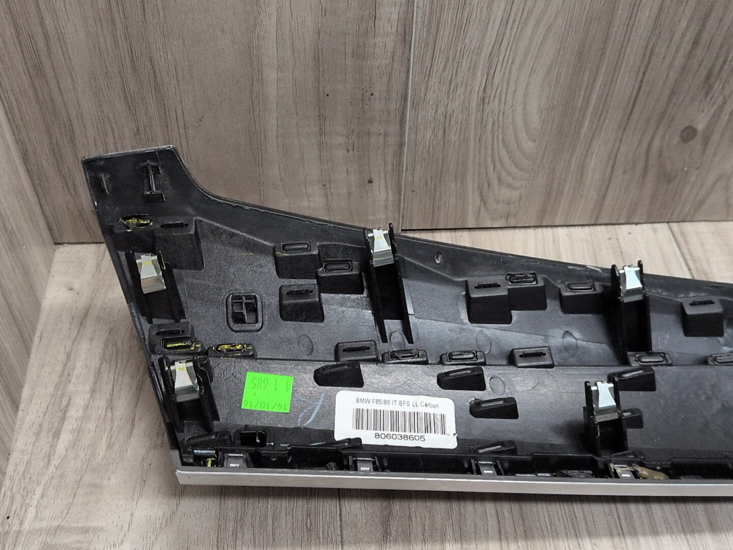 2015 - 2019 BMW X6 F86 Front Rear Left Right Dash Interior Trims SET 5187810 S63B44T2